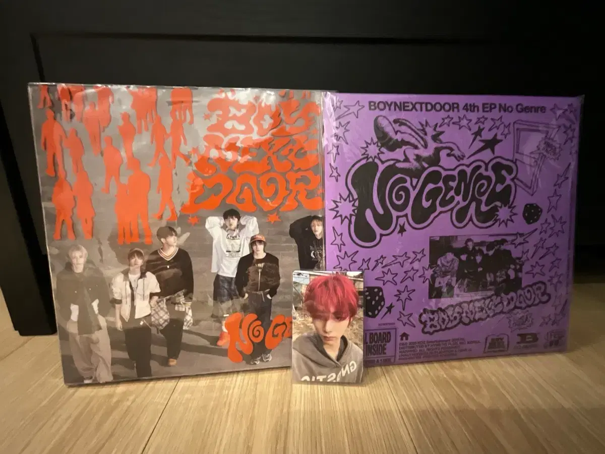 보이넥스트도어 보넥도 노장르 no genre 한태산 보드게임 앨범 일괄